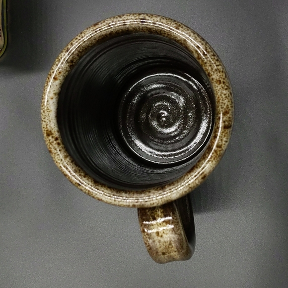 PerKup! Cafe Sunset Hill Stoneware Coffee Tea Mug Brown Made in USA - Wisconsin - Picture 7 of 7